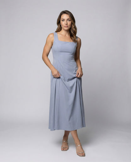 Damen Maxikleid A-Linie Elegant - Norvielle