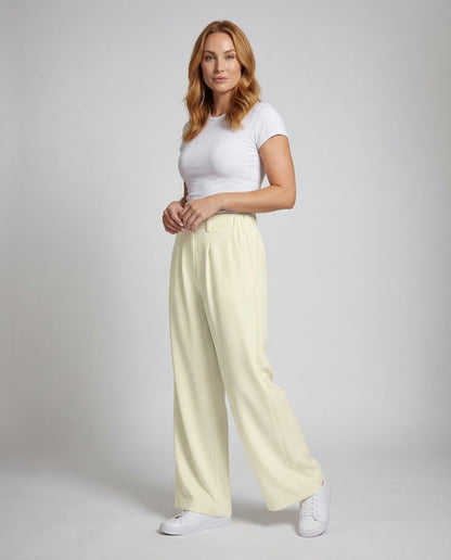 Damen Palazzo-Hose mit Bügelfalte - Norvielle