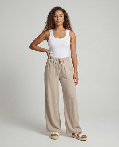 Damen High-Waist Haremshose - Norvielle