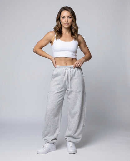 Damen Ultraweite Sweathose Nahtlos - Norvielle