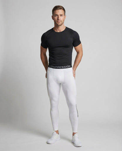 Herren Kompressionsleggings Capri - Norvielle