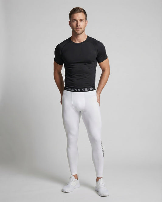 Herren Kompressionsleggings Capri - Norvielle