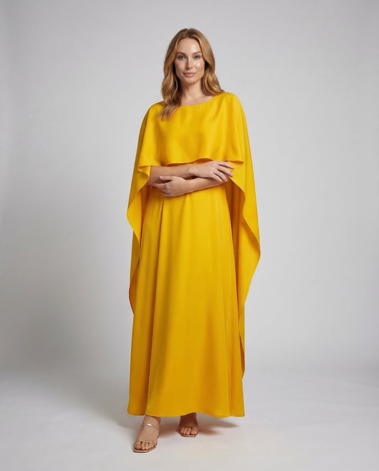 Damen Maxikleid Kaftan Elegant - Norvielle