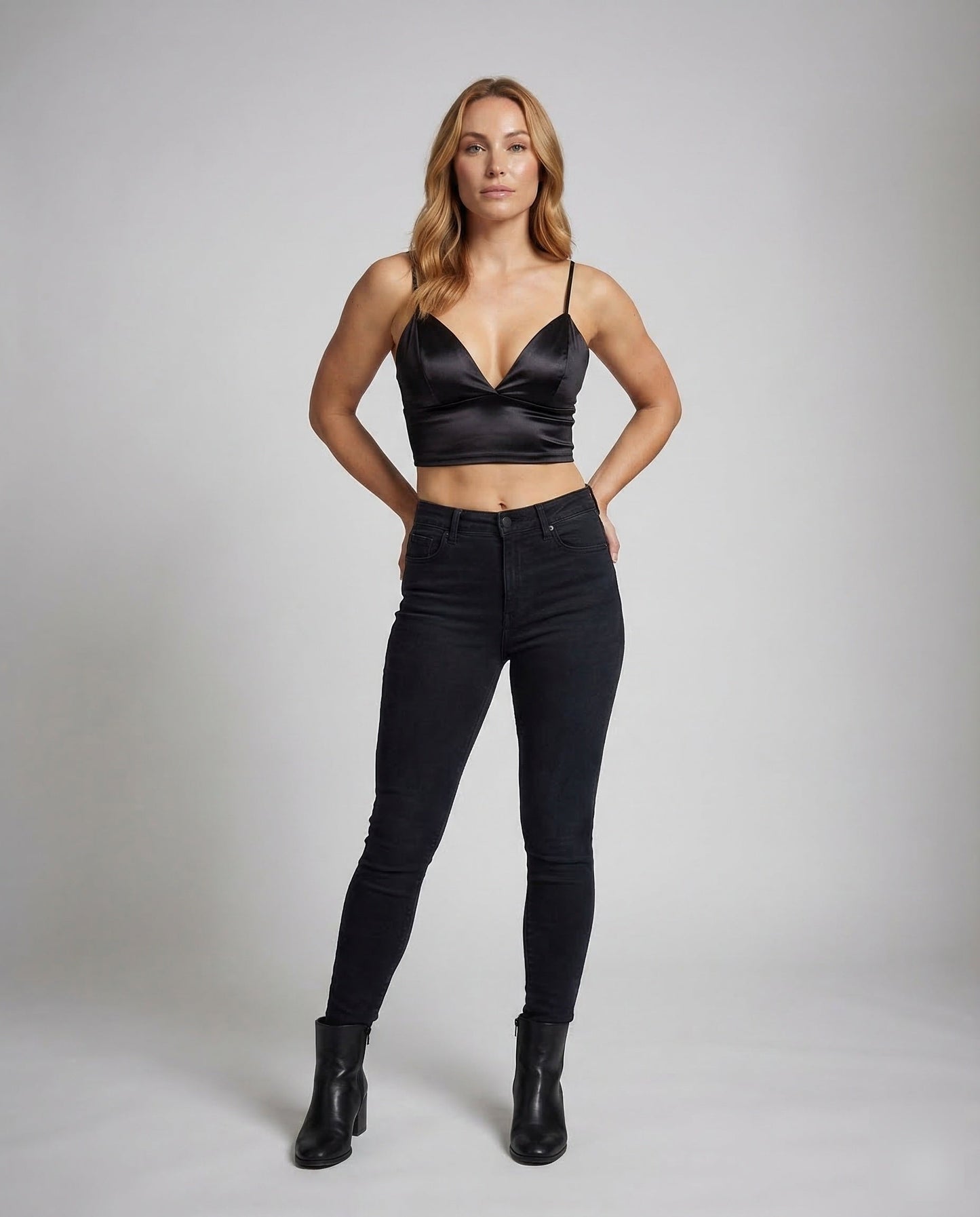 Damen Satin Bustier - Norvielle