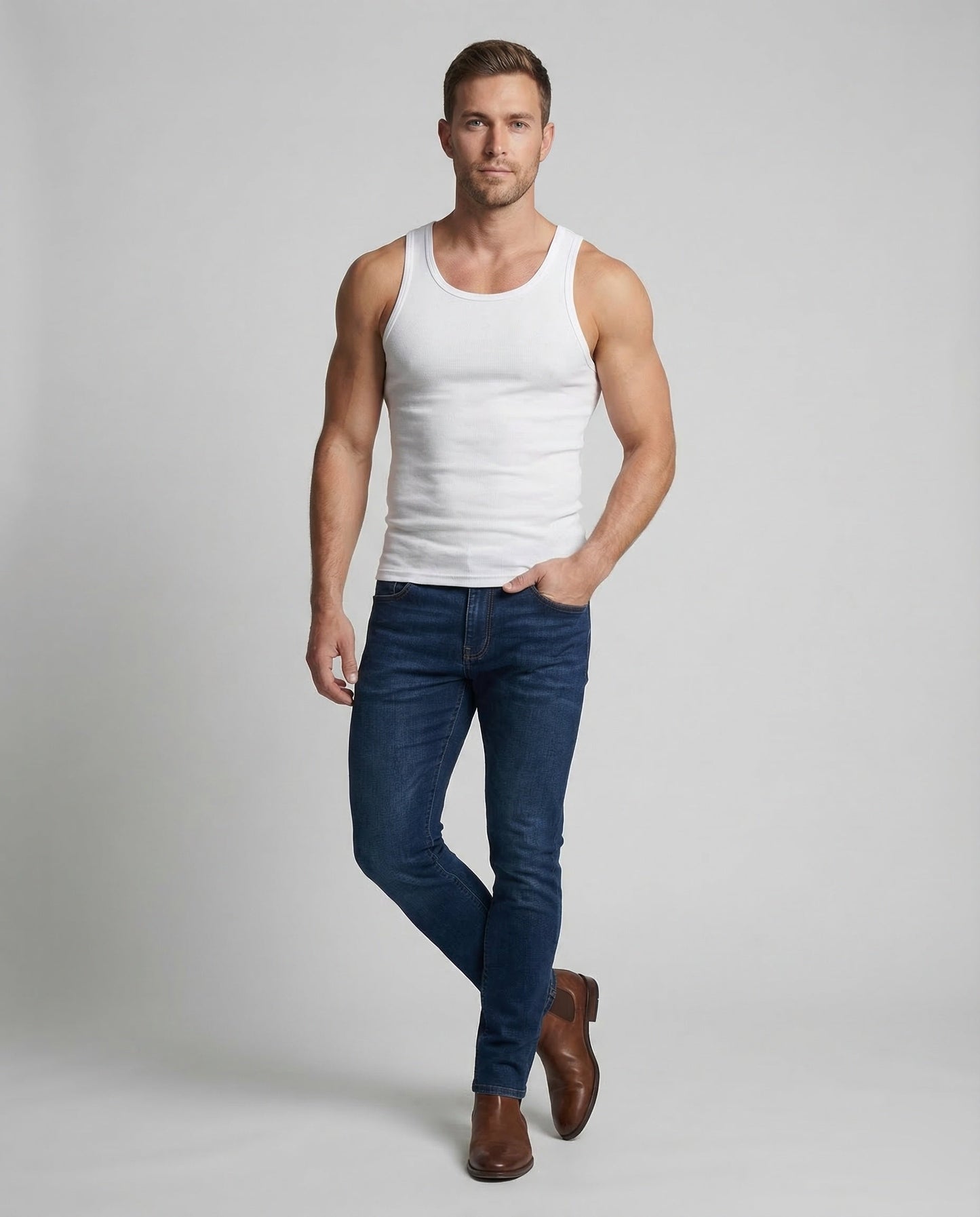 Herren Muskelshirt Einarmshirt - Norvielle