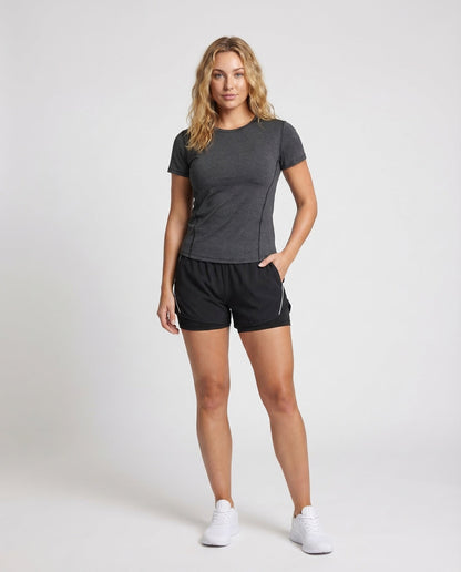 Damen Laufshorts Sport Set - Norvielle