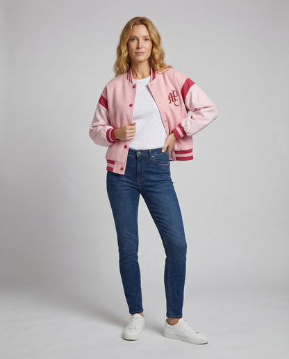 Damen Varsity-Jacke College-Style Logo - Norvielle