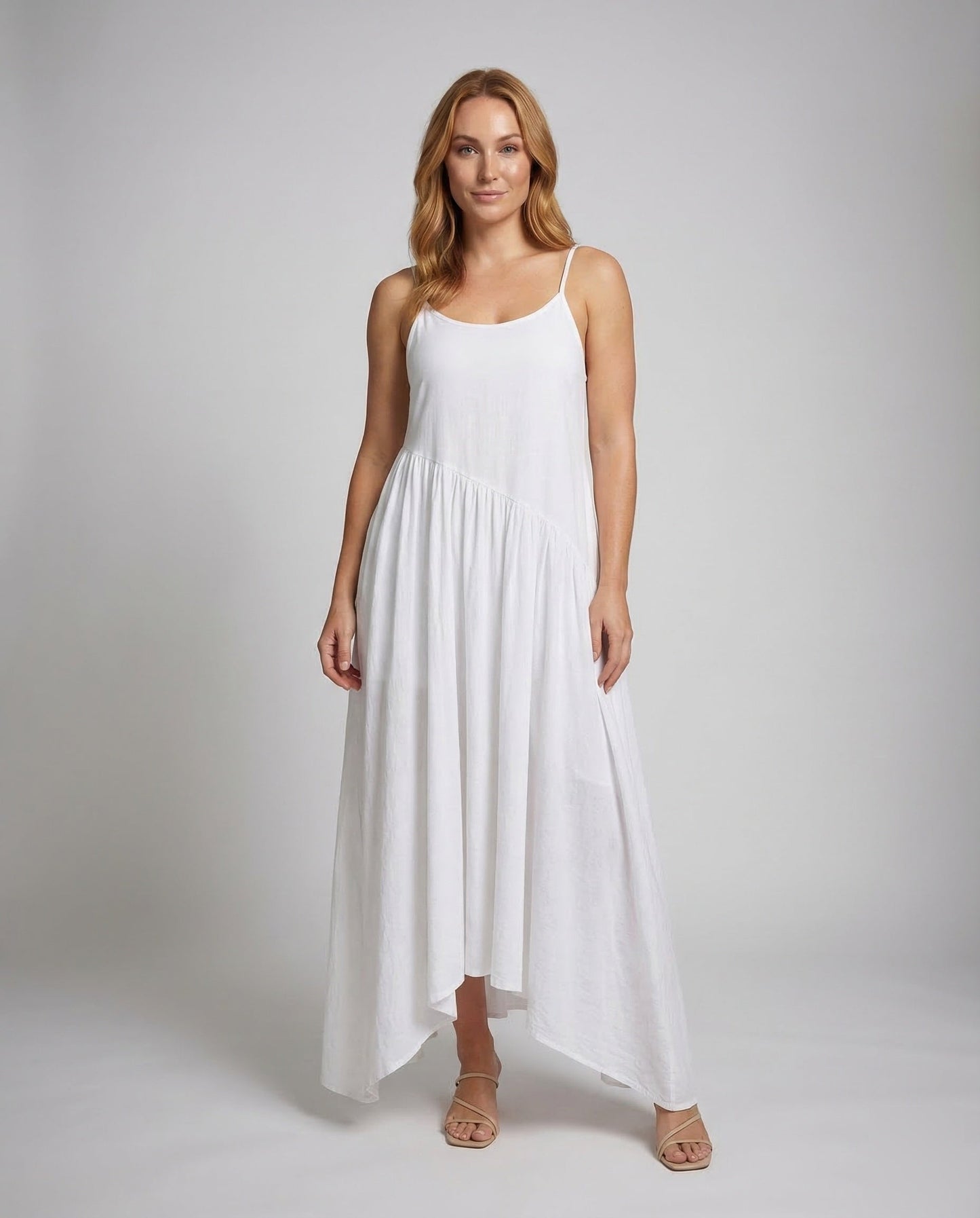 Damen Spaghettiträger Kleid - Norvielle