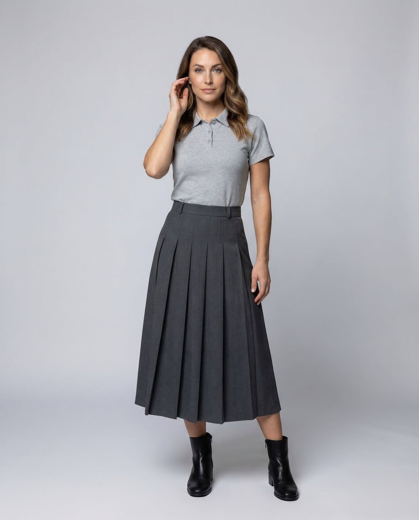 Damen Boxrock Anzugstoff - Norvielle
