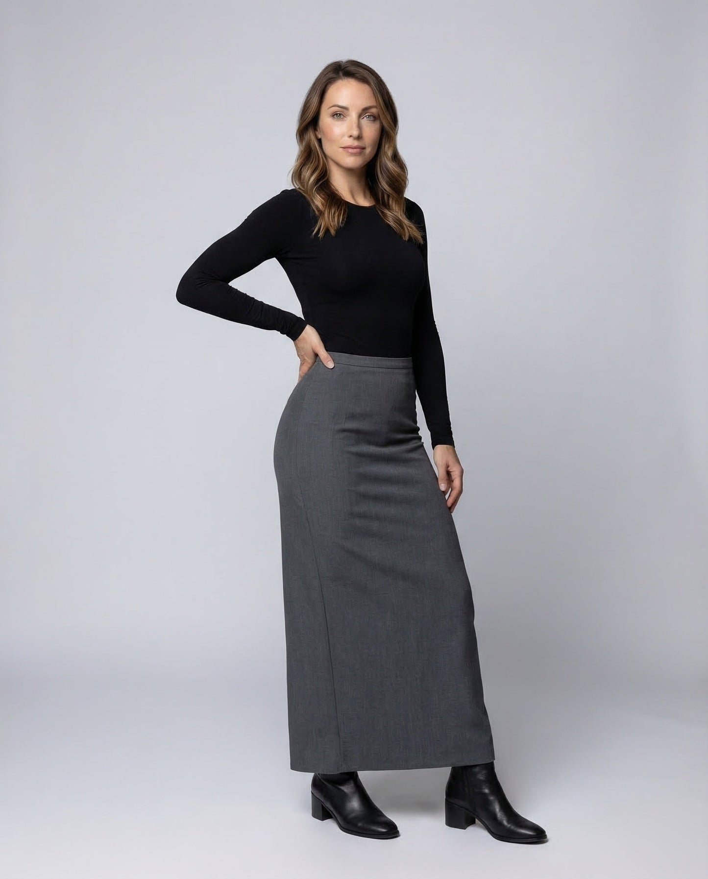 Damen Maxirock Mit Schlitz - Norvielle