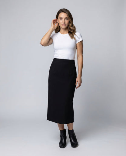 Damen Midirock Schlank - Norvielle