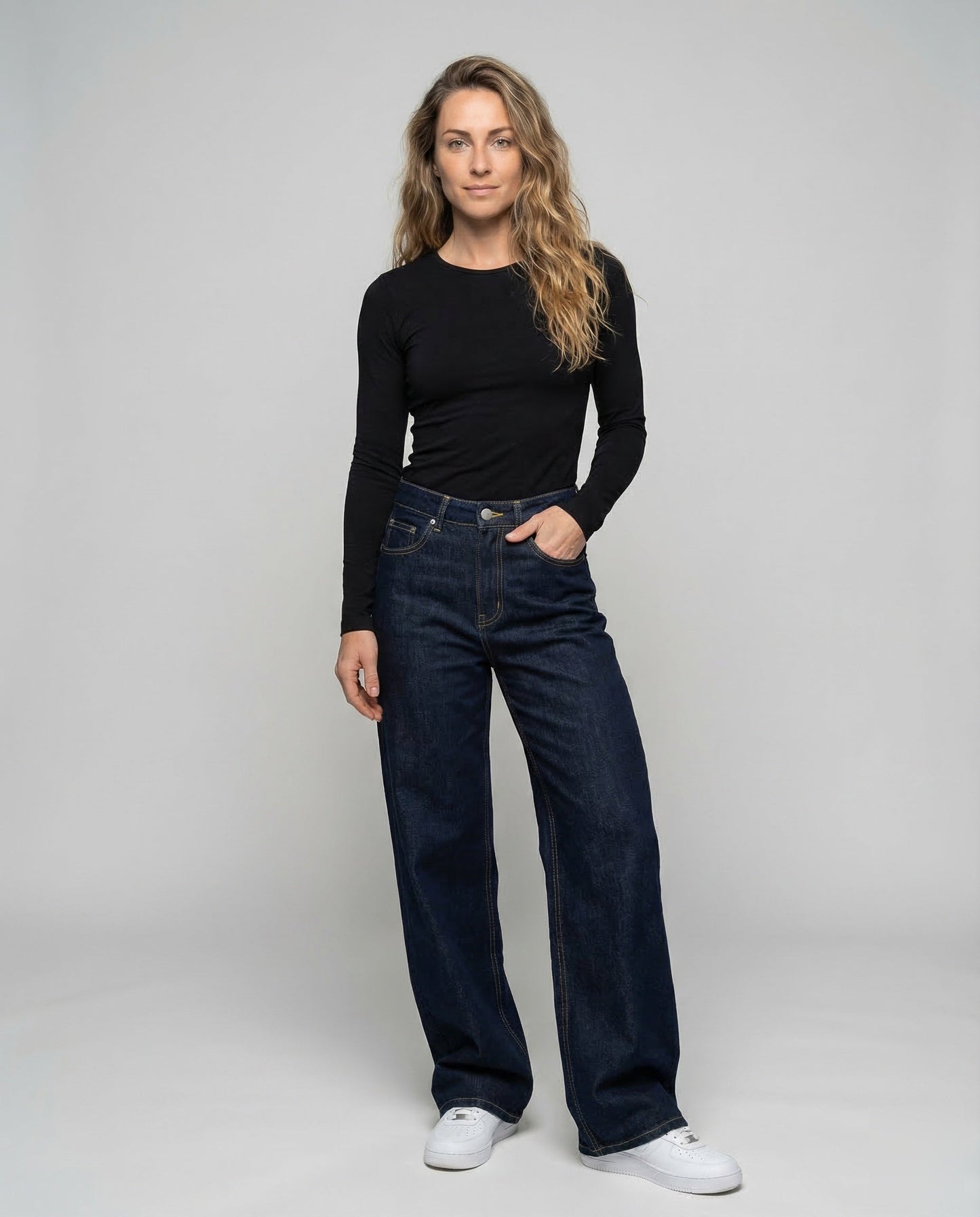 Damen Ultraweite Jeanshose - Norvielle