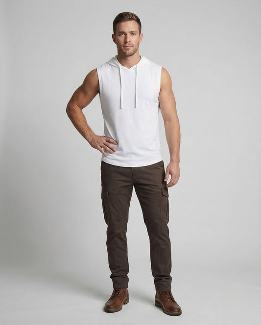 Herren Tanktop mit Kapuze - Norvielle