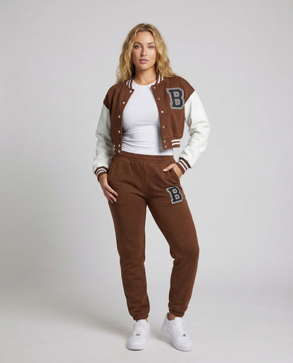 Damen Jogginganzug mit Bomberjacke - Norvielle