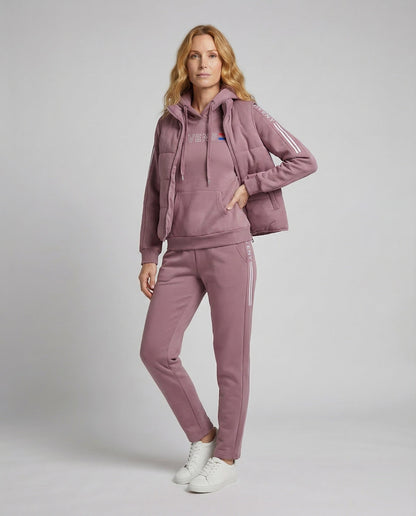 Damen Steppweste Dreiteiliges Freizeitset - Norvielle