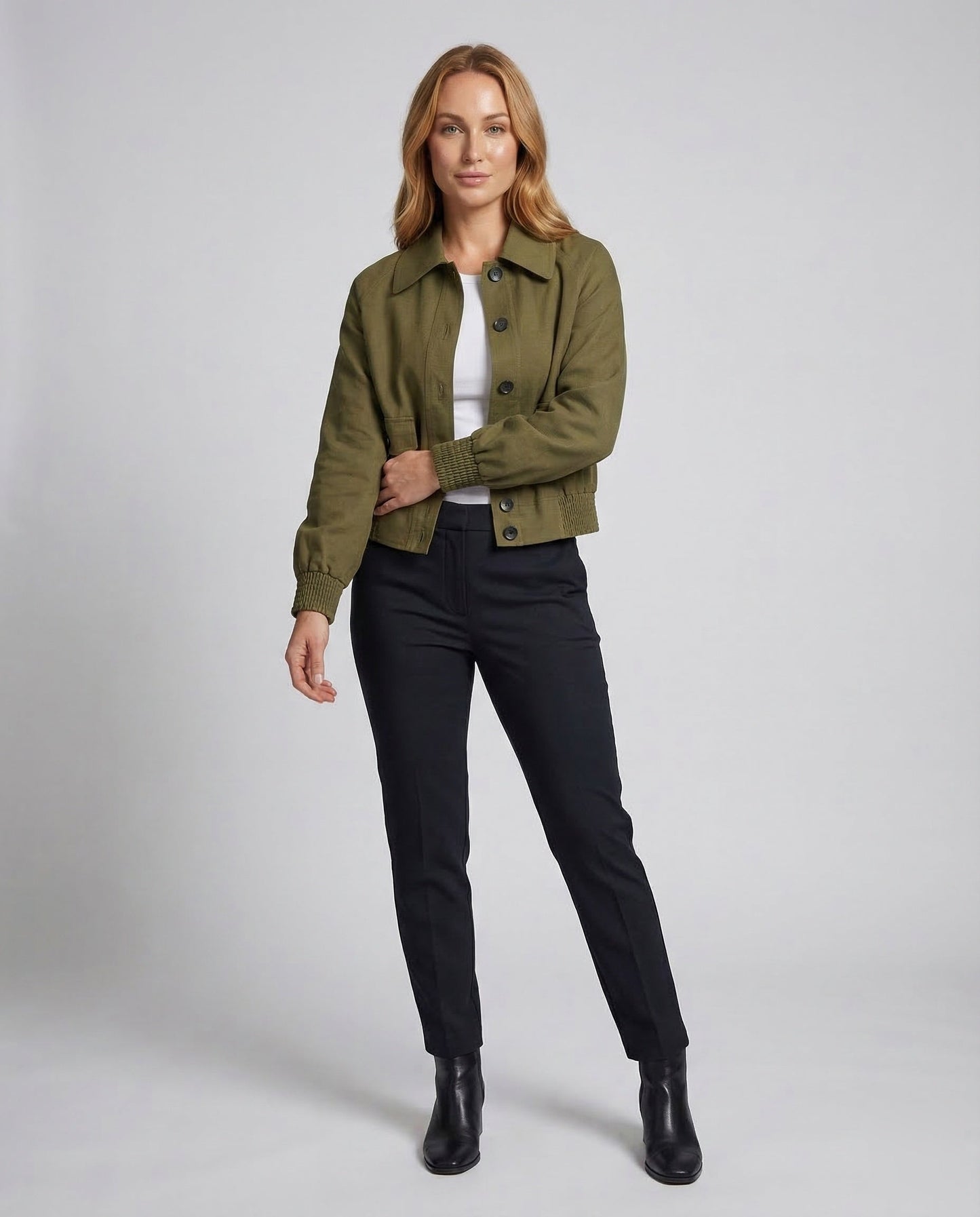 Damen Feinstrickshirt V-Ausschnitt - Norvielle