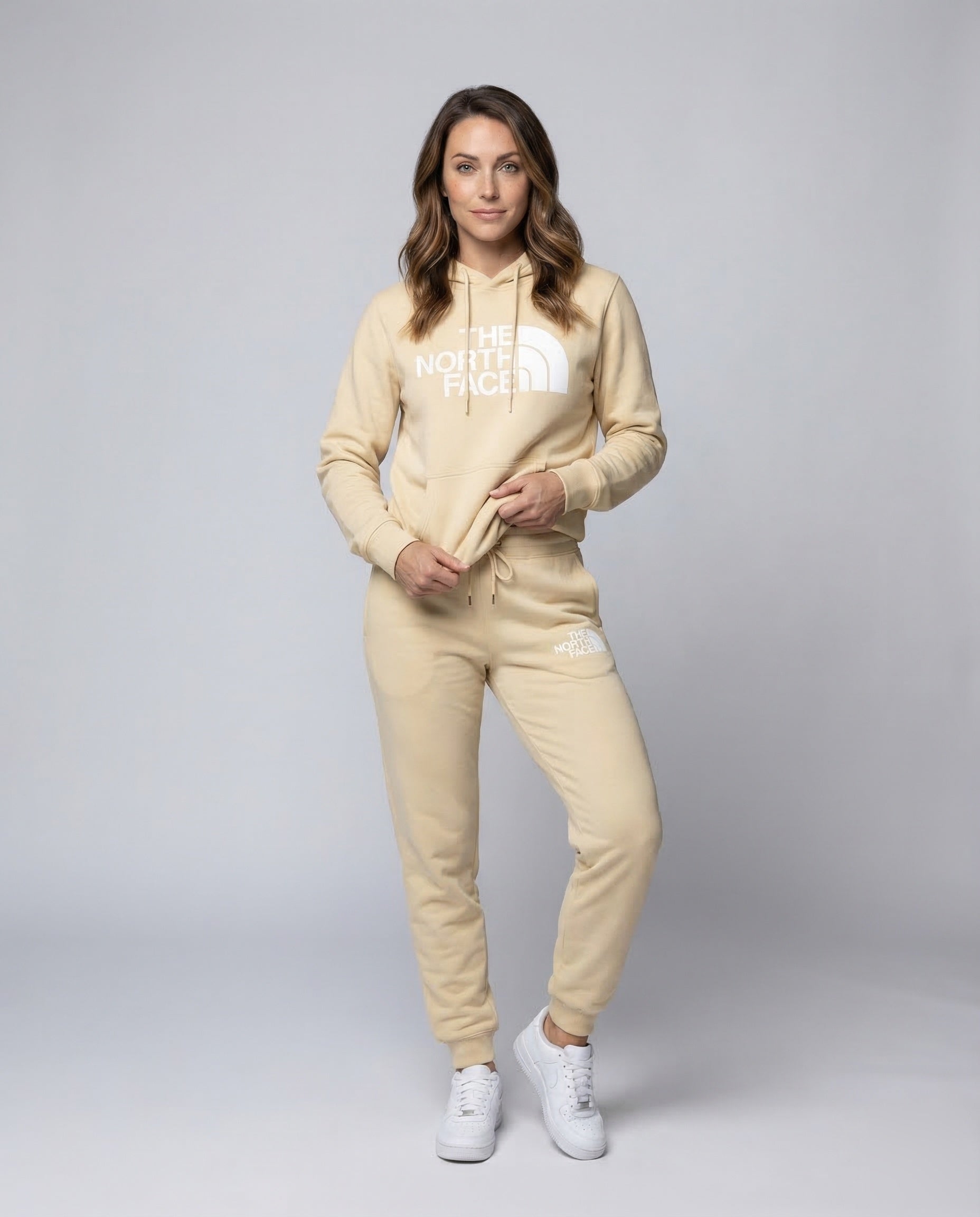 Damen Sweatset Kapuzenpullover Gemütlich - Norvielle