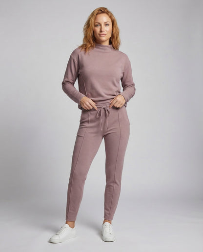 Damen Strickpullover Oversize Loungewear Set - Norvielle