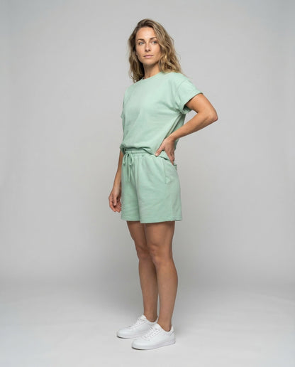 Damen Kurz-Set Baumwollmix Lässig - Norvielle