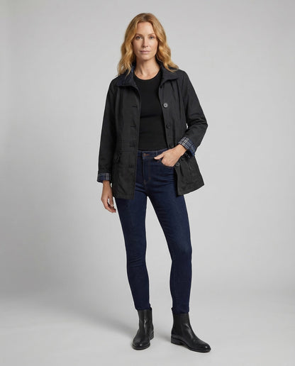Damen Leichte Übergangsjacke Karofutter - Norvielle