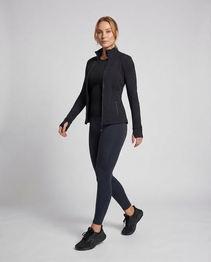 Damen Yoga-Jacke mit Daumenlöchern - Norvielle