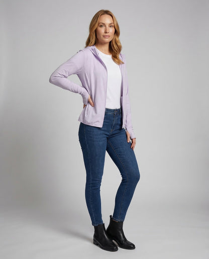Damen Ultraleichte Kapuzenwindjacke - Norvielle