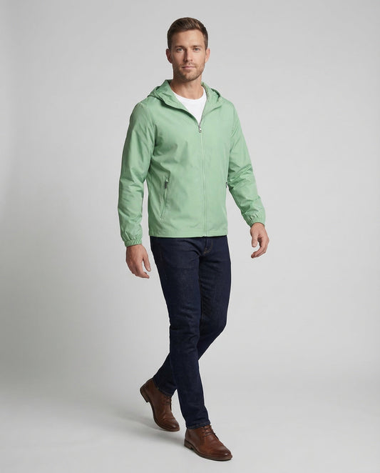 Herren Leichte Kapuzenwindjacke - Norvielle