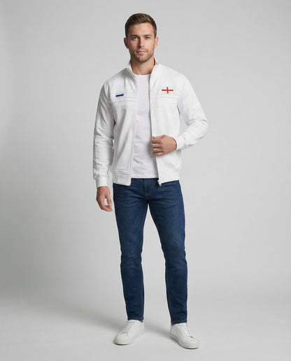 Unisex Trainingsjacke mit Kreuzpatch - Norvielle