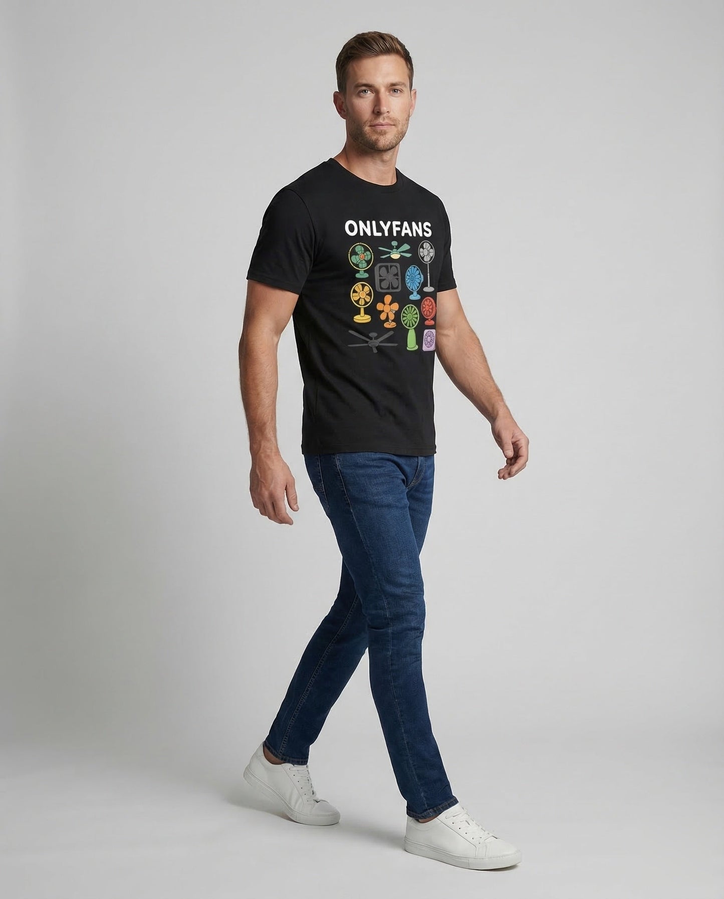 Unisex T-Shirt Fan-Motiv Grau - Norvielle