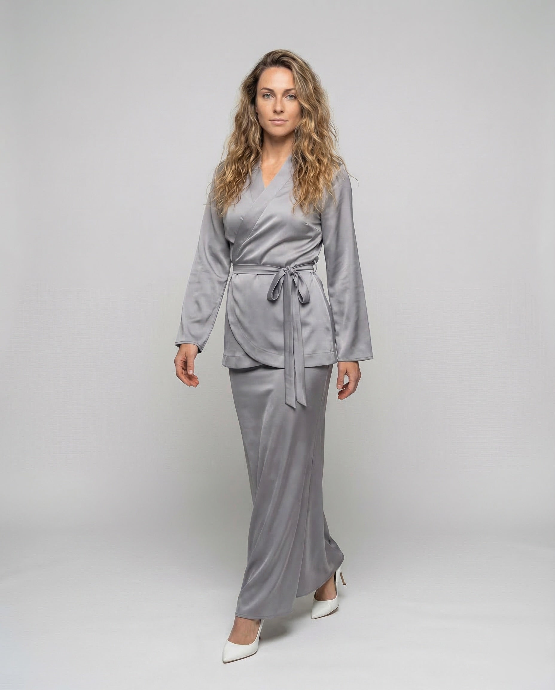 Damen Zweiteiler Maxirock Elegantes Set - Norvielle