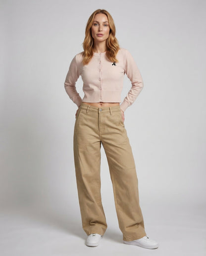 Damen Workwear-Hose Baumwolltwill Weit - Norvielle