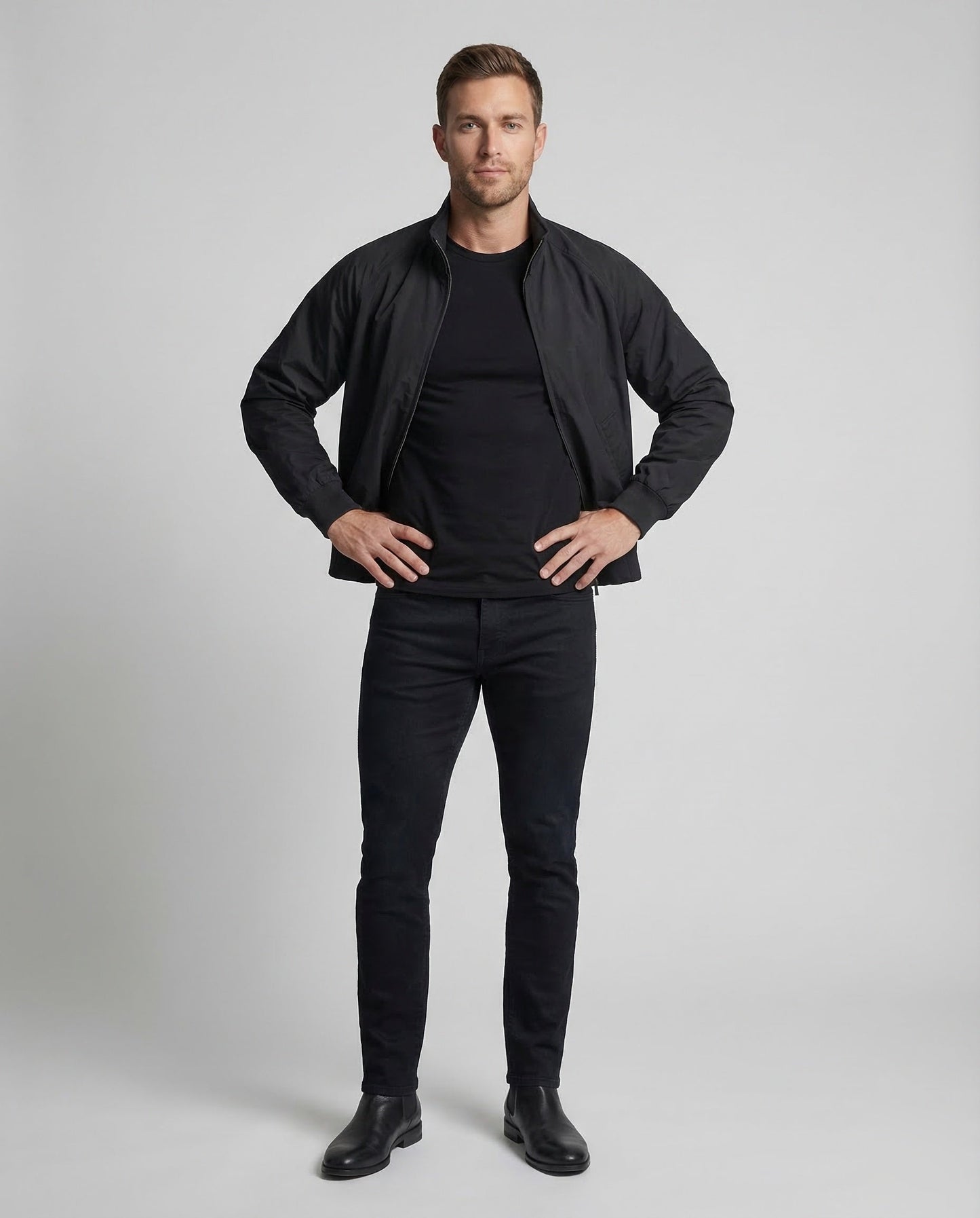 Herren Raglanblouson Freizeit Leisure Jacke - Norvielle