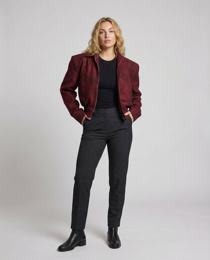 Unisex Kurzjacke Kastig Schulterpartie - Norvielle