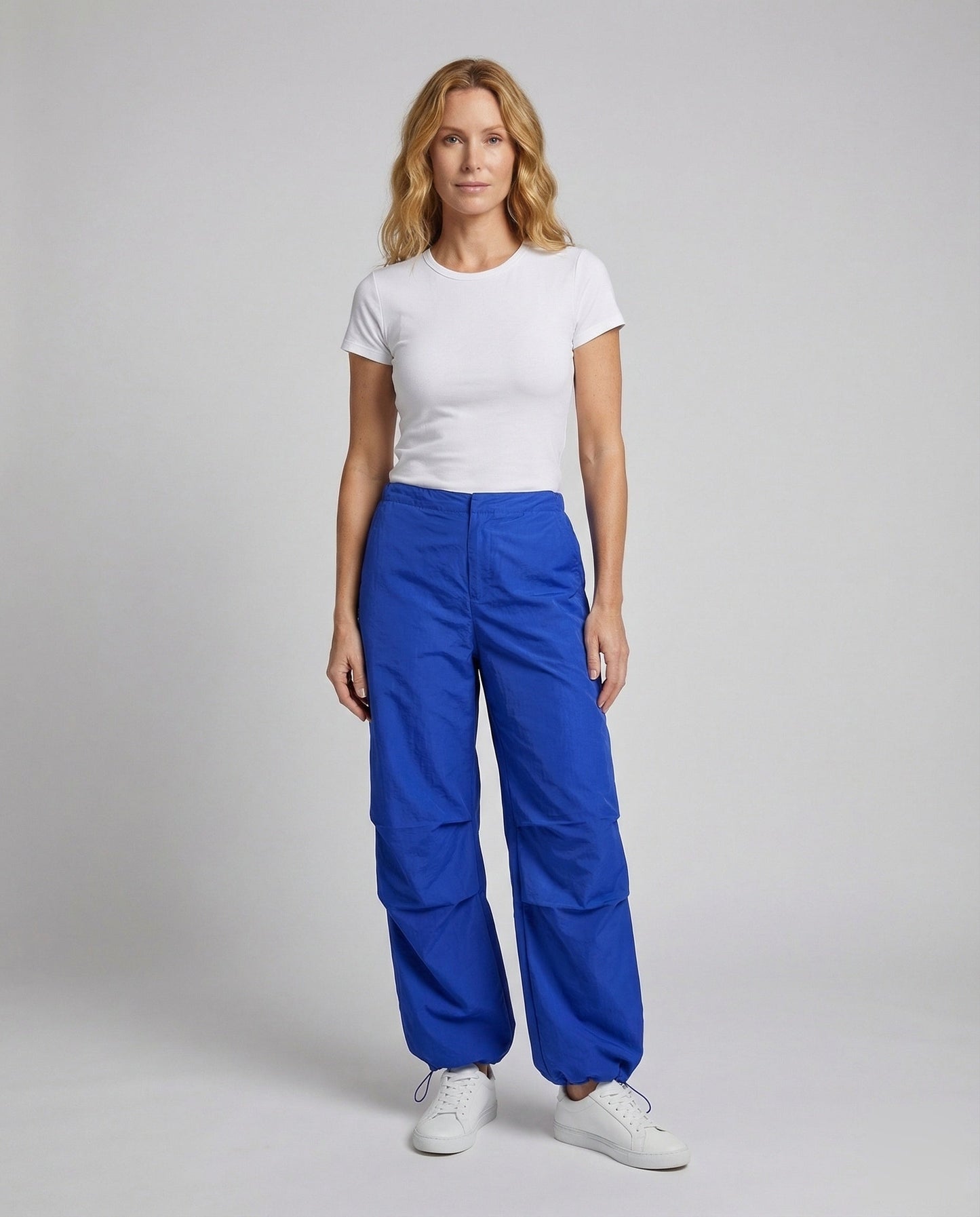 Damen Ballonhose Kordelbund elastisch - Norvielle