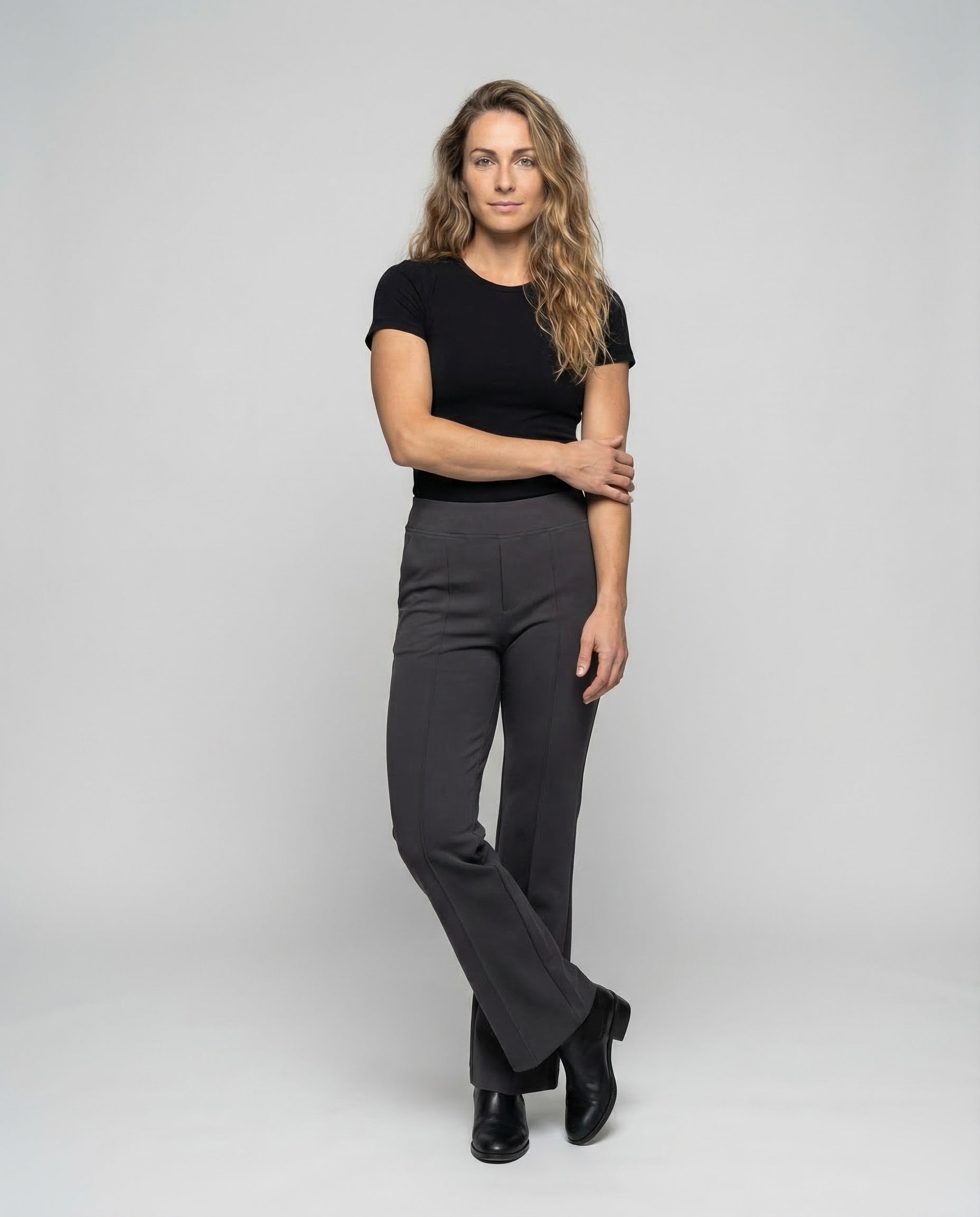 Damen Komfort-Hose Verdeckter Bund - Norvielle