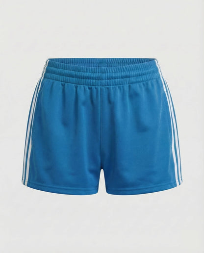 Damen Sportshorts mit Dreistreifen Seitenstreifen