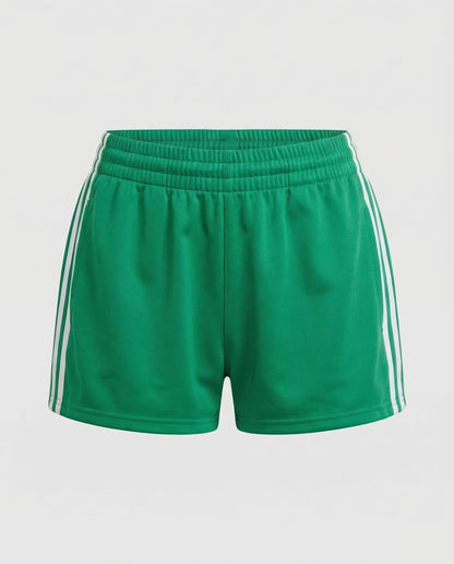 Damen Sportshorts mit Dreistreifen Seitenstreifen