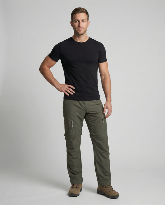 Herren Reisehose mit Clip-Gürtel - Norvielle