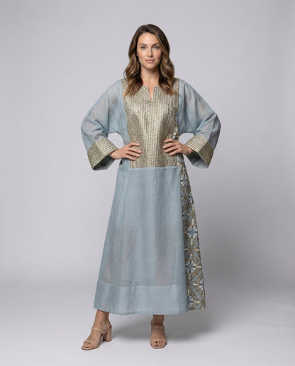Damen Maxi-Kaftan Bestickte Brustpartie wird zu:
Damen Maxi Kaftan - Norvielle