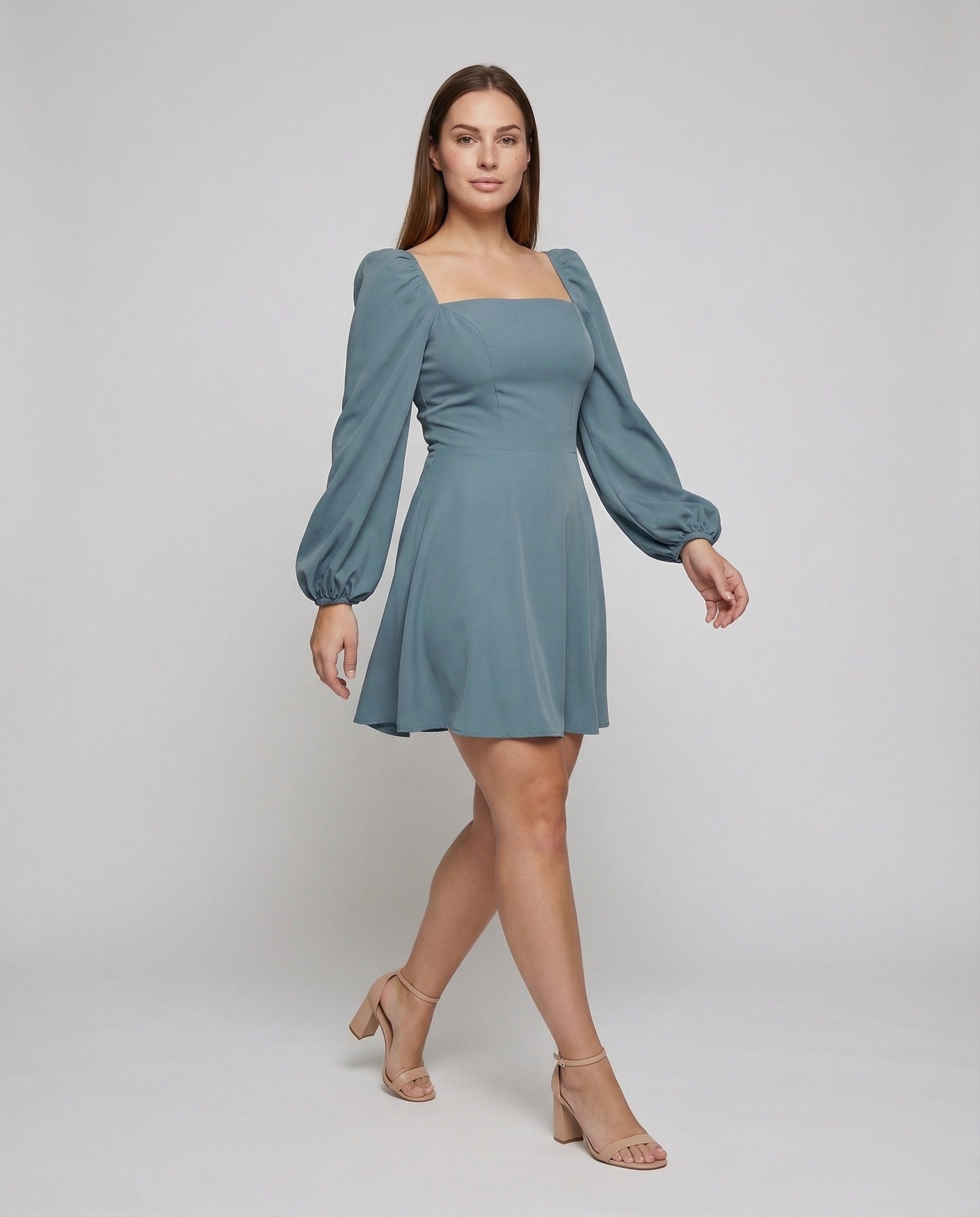 Damen Minikleid Korsett-Design Kurz - Norvielle