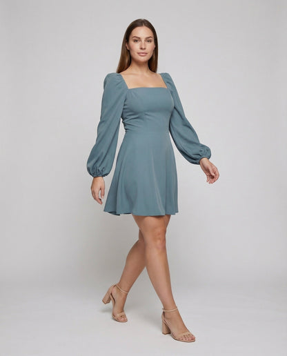 Damen Minikleid Korsett-Design Kurz - Norvielle