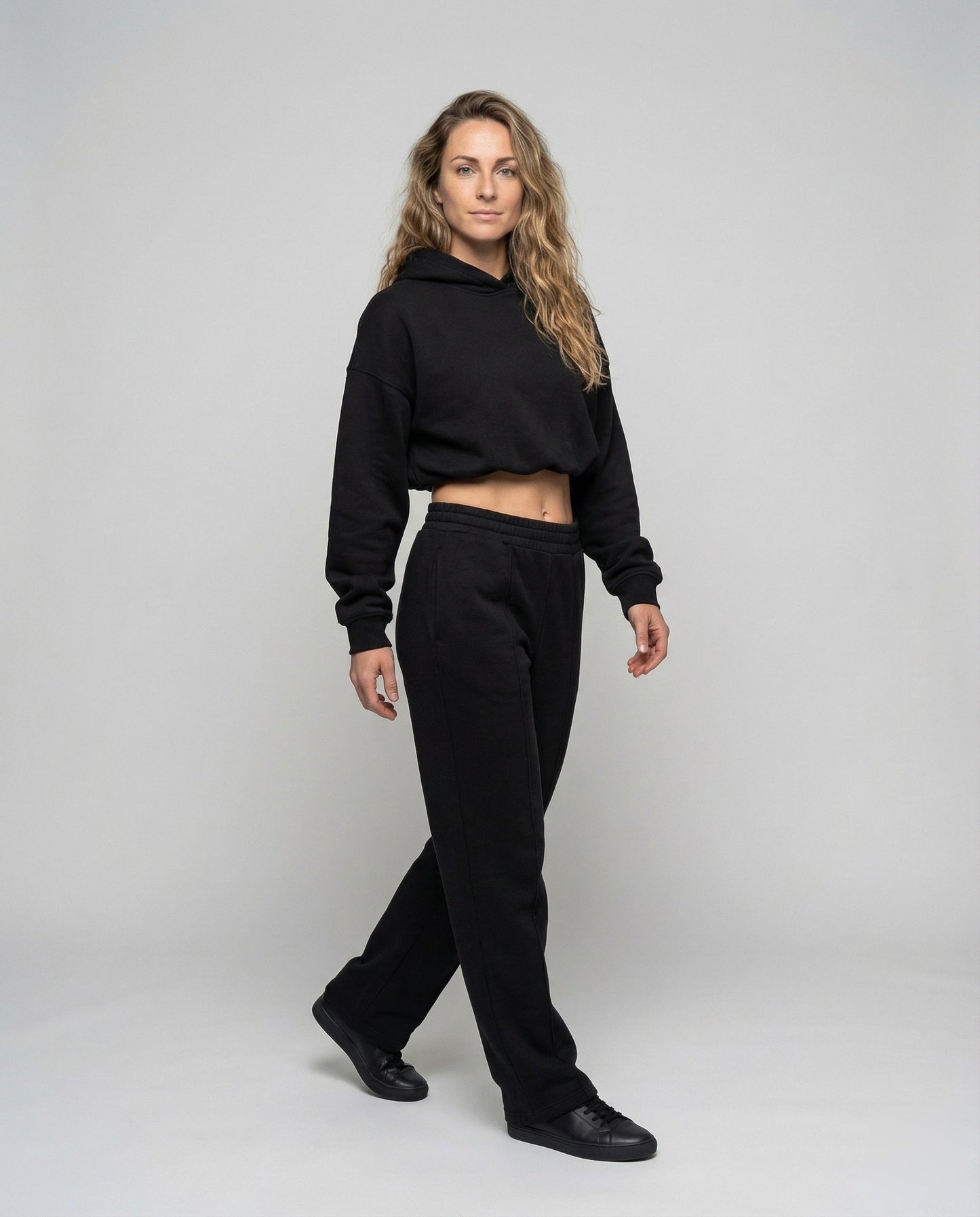 Damen Sweat-Hoodie Jogginghose Set - Norvielle