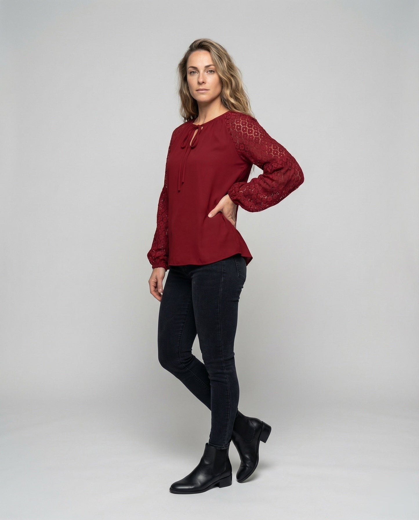 Damen Boho Bluse Leger Elegantes Design - Norvielle