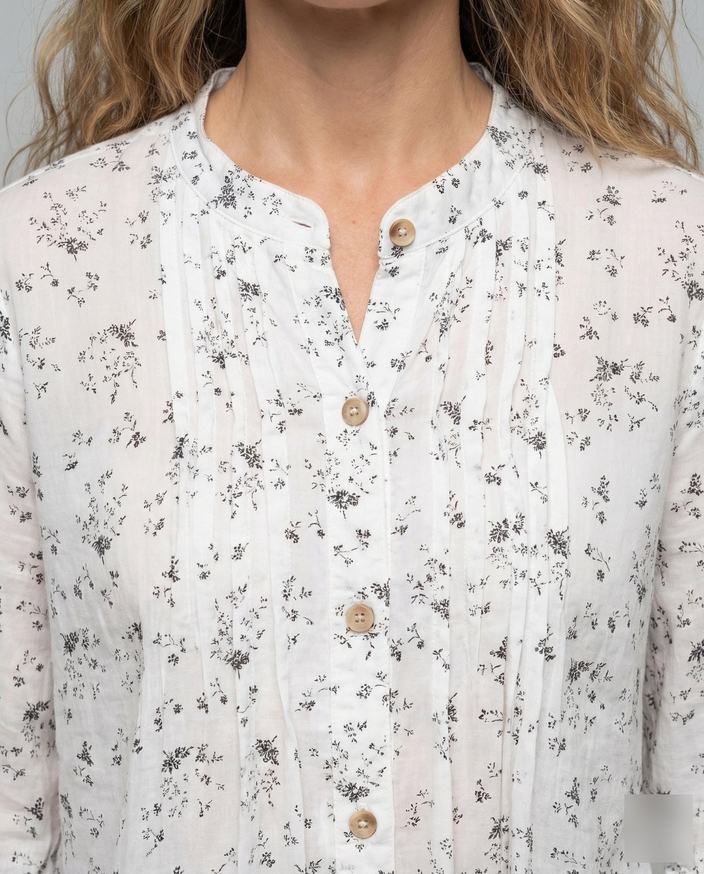 Damen Leinenoptik Bluse Leicht