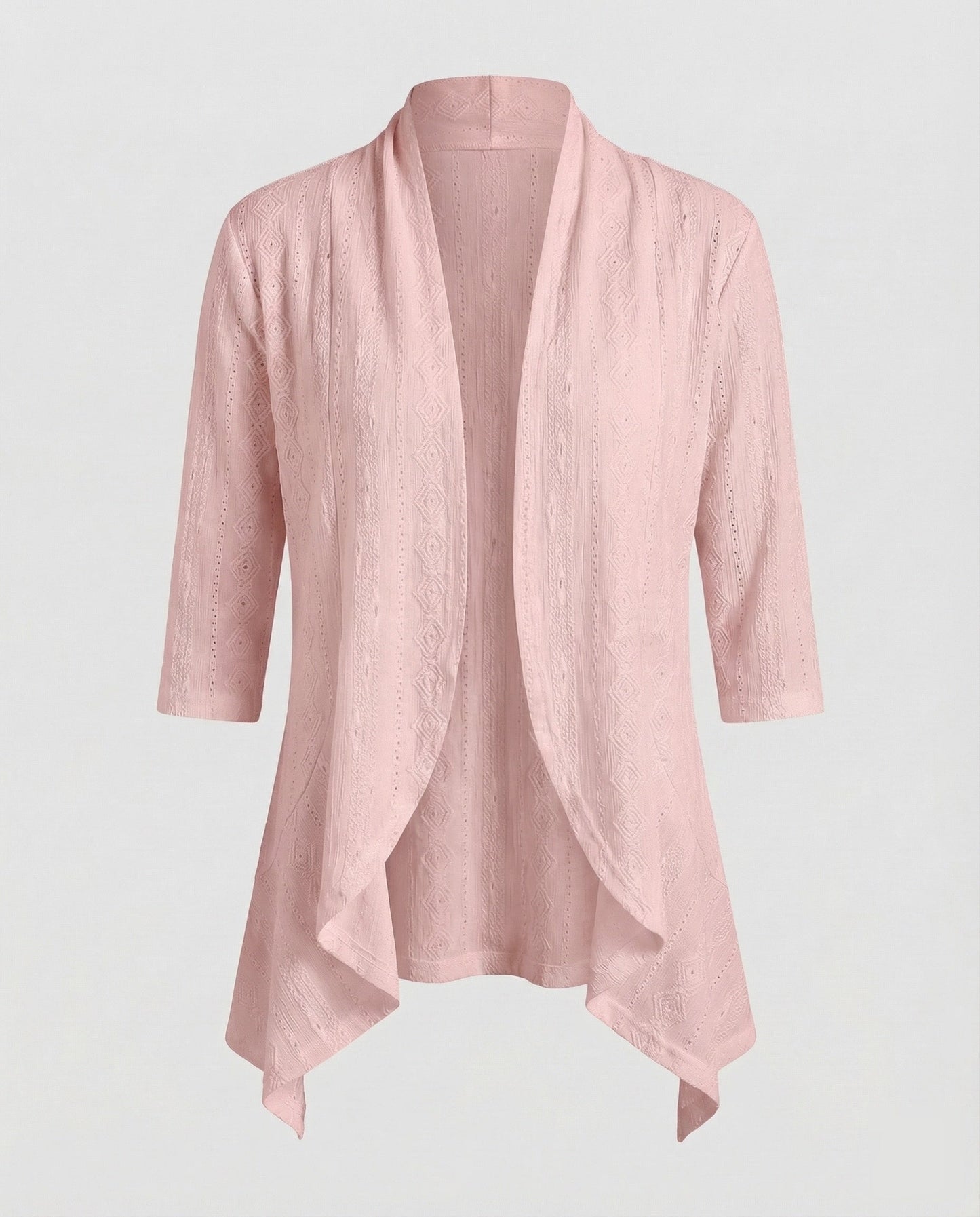 Damen Leichtgewicht Tunikajacke mit Lochstickerei