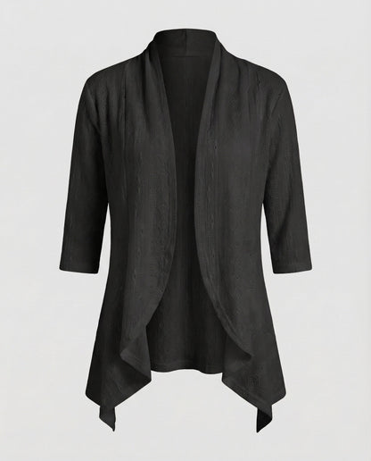 Damen Leichtgewicht Tunikajacke mit Lochstickerei