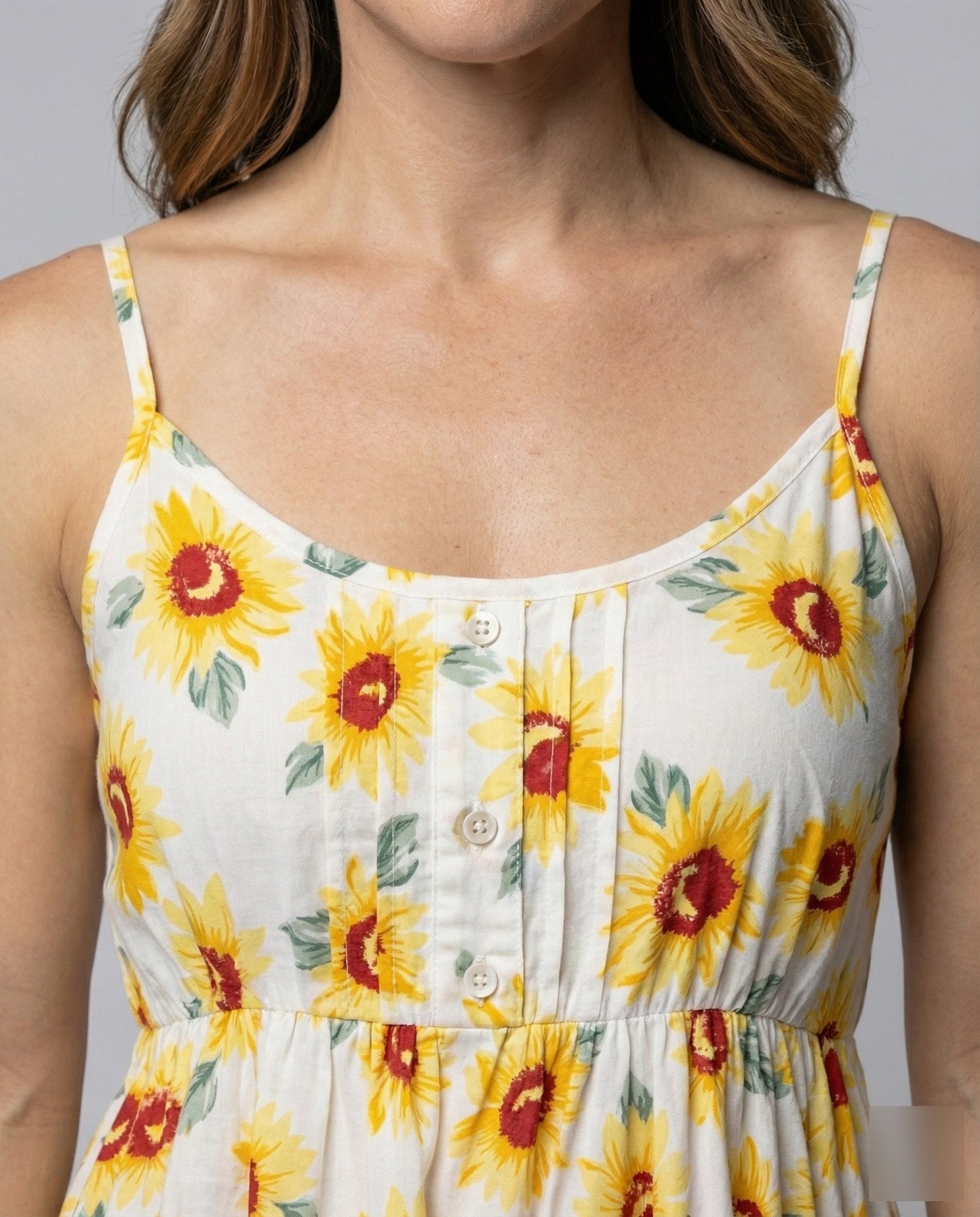 Damen Minikleid Blumenmuster Floral