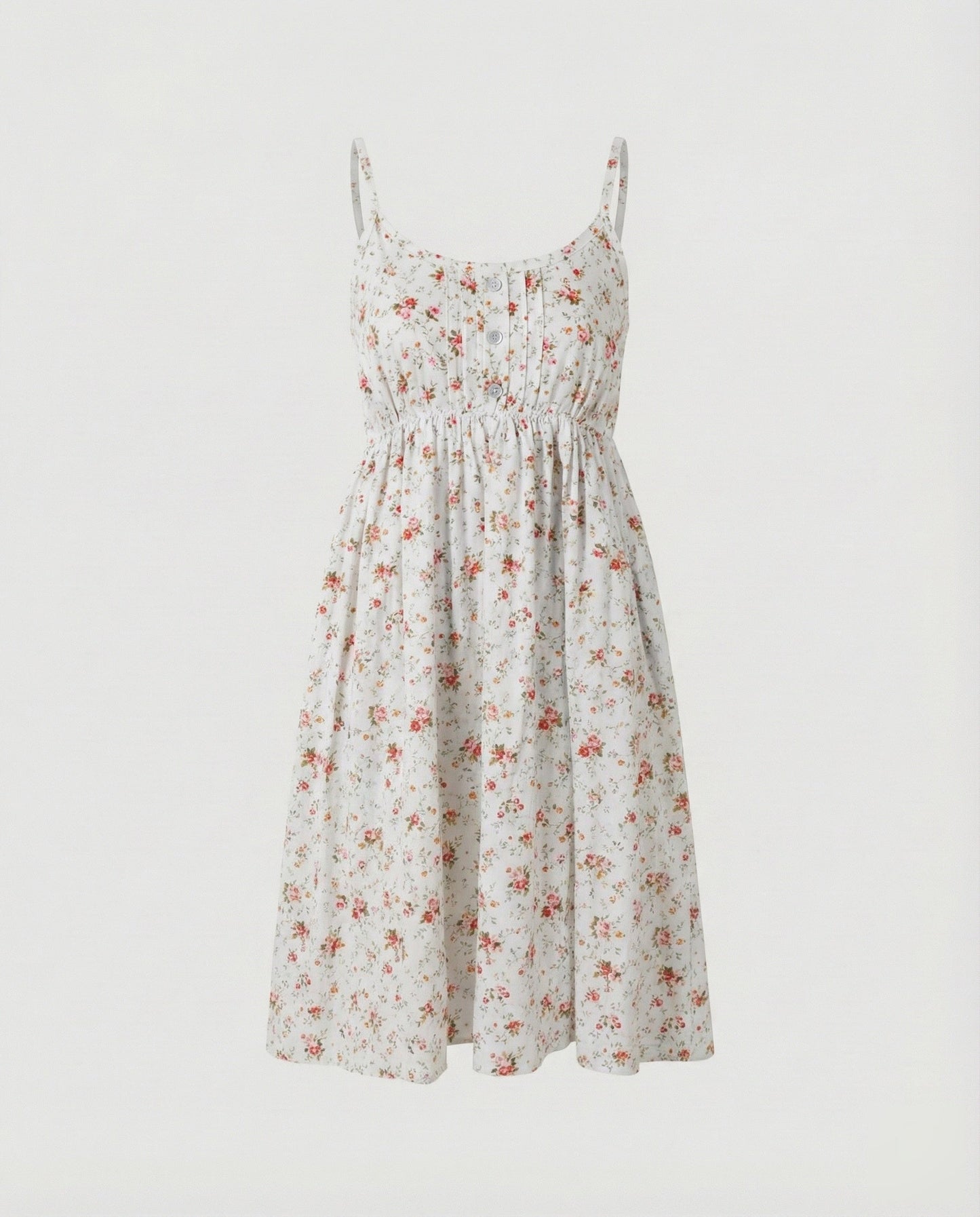 Damen Minikleid Blumenmuster Floral