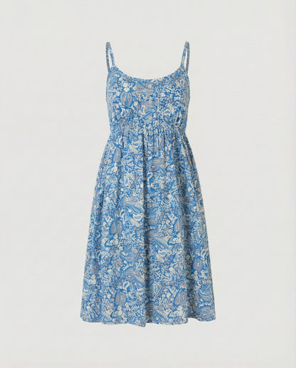 Damen Minikleid Blumenmuster Floral