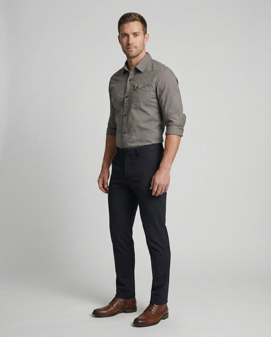 Herren Businesshemd Slim Fit - Norvielle